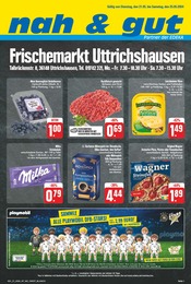 Aktueller nah und gut Supermarkt Prospekt in Neuhof und Umgebung, "Wir lieben Lebensmittel!" mit 8 Seiten, 21.05.2024 - 25.05.2024