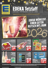 EDEKA Prospekt für Abtswind: "Wir lieben Lebensmittel!", 30 Seiten, 29.12.2025 - 03.01.2026
