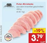 Puten-Ministeaks im Angebot bei Netto Marken-Discount in Hückelhoven Puten-Ministeaks Angebote von Gut Ponholz bei Netto Marken-Discount Hückelhoven für 3,79 €