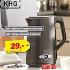 Wasserkocher „WK-1717 DMSE“ Angebote von KHG bei Höffner Cottbus für 29,00 €