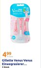 Venus Treasures Einwegrasierer Angebote von Gillette bei Action Göttingen für 4,99 €