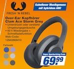 Over-Ear Kopfhörer Clam Ace Storm Grey Angebote von FRESH 'N REBEL bei HEM expert Schorndorf für 69,99 €