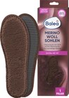 Einlegesohlen Merino Gr. 40/41 (1 Paar) im dm-drogerie markt Prospekt Einlegesohlen Merino Gr. 40/41 (1 Paar) von Balea im aktuellen dm-drogerie markt Prospekt für 3,95 €