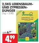 Lebensbaum- und Zypressen-Dünger im Angebot bei Wreesmann in Görlitz Lebensbaum- und Zypressen-Dünger Angebote bei Wreesmann Görlitz für 4,99 €