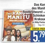 Rostbratwurst im EDEKA Prospekt Rostbratwurst von Das Kano des Manitu im aktuellen EDEKA Prospekt für 5,79 €