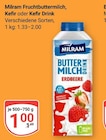 Fruchtbuttermilch Erdbeere von Milram im aktuellen GLOBUS Prospekt