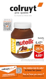 Nutella Angebote im Prospekt "Colruyt" von Colruyt auf Seite 1