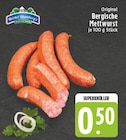 Original Bergische Mettwurst bei EDEKA im Prospekt "" für 0,50 €