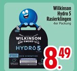 Hydro 5 Rasierklingen im EDEKA Prospekt Hydro 5 Rasierklingen von Wilkinson im aktuellen EDEKA Prospekt für 8,49 €