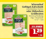 Aktuelle Hähnchen Angebote bei Marktkauf in Leipzig Aktuelles Geflügel Aufschnitt oder Hähnchen Grillbraten Angebot bei Marktkauf in Leipzig ab 1,29 €