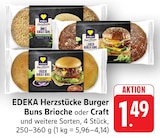 EDEKA Appenweier - Dinkel Burger Buns Angebot im Prospekt Dinkel Burger Buns bei EDEKA im Appenweier Prospekt für 1,49 €