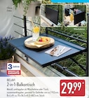 2-in-1-Balkontisch Angebote von BELAVI bei ALDI Nord Suhl für 29,99 €