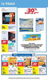Promos Saumon Fumé dans le catalogue "Carrefour market" de Carrefour Market Saumon Fumé en promo dans le catalogue Carrefour Market à la page 33