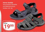 Aktuelle Schuhe Angebote bei GLOBUS in Rostock Aktuelles Herren-Sandale Angebot bei GLOBUS in Rostock ab 19,99 €