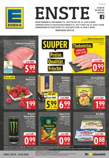 Energydrink im aktuellen EDEKA Prospekt (Hemer) Energydrink im EDEKA Prospekt "Aktuelle Angebote" mit 26 Seiten (Hemer)