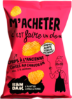 CHIPS SAVEUR À L'ANCIENNE RAMDAM SOCIAL - RAMDAM SOCIAL - Auchan Hypermarché CHIPS SAVEUR À L'ANCIENNE RAMDAM SOCIAL - RAMDAM SOCIAL à 2,29 € dans le catalogue Auchan Hypermarché