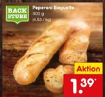 Peperoni Baguette im Netto Marken-Discount Prospekt Peperoni Baguette von BACKSTUBE im aktuellen Netto Marken-Discount Prospekt für 1,39 €