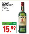 IRISH WHISKEY Angebote von Jameson bei Marktkauf Dortmund für 15,99 €