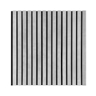 Panneau tasseaux de bois MDF béton gris feutrine noire 60cmx60cmx9mm dans le catalogue Décor Discount