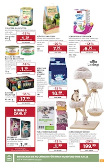 Katzenfutter im Dehner Garten-Center Prospekt "Aktuelle Angebote" mit 16 Seiten (Mönchengladbach)