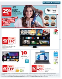 Offre Tv Led dans le catalogue Auchan Hypermarché du moment à la page 33