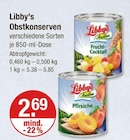 Cocktail im V-Markt Prospekt Frucht-Cocktail von Libby's im aktuellen V-Markt Prospekt für 2,69 €