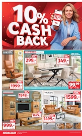 Couch im Segmüller Prospekt in Weinheim Aktueller Segmüller Prospekt mit Couch, "Zum Glück gibt’s Segmüller - Glück ist, wenn der Preis sitzt", Seite 2