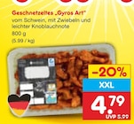 Geschnetzeltes 'Gyros Art' im Angebot bei Netto Marken-Discount in Hamburg Geschnetzeltes 'Gyros Art' Angebote bei Netto Marken-Discount Hamburg für 4,79 €