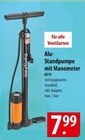 Alu-Standpumpe mit Manometer Angebote von Prophete bei famila Nordost Elmshorn für 7,99 €