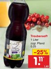 Aktuelles Traubensaft Angebot bei Netto Marken-Discount in Berlin ab 1,11 €