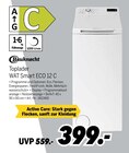 Aktuelles Toplader WAT Smart ECO 12 C Angebot bei MEDIMAX in Halle (Saale) ab 399,00 €