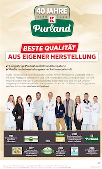 Rinderroulade Angebot im Kaufland Prospekt, gültig von 03.07.2025 bis 09.07.2025 Rinderroulade Angebot im aktuellen Kaufland Prospekt auf Seite 27