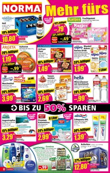 Wasser im aktuellen Norma Prospekt (Stuttgart) Wasser im Norma Prospekt "Mehr fĂĽrs Geld" mit 28 Seiten (Stuttgart)