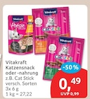 Katzensnack von Vitakraft für 0,49 € bei budni im Angebot Katzensnack von Vitakraft im aktuellen budni Prospekt