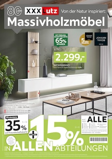 Aktueller XXXLutz Möbelhäuser Villingen-Schwenningen Prospekt XXXLutz Möbelhäuser Villingen-Schwenningen Prospekt "Massivholzmöbel" mit 10 Seiten
