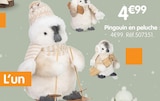 Pingouin en peluche dans le catalogue B&M