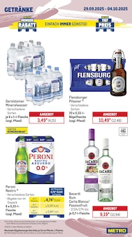 Bacardi im METRO Prospekt "Wochenangebote SCO + Markets" mit 25 Seiten (Saarbrücken)