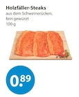 Holzfäller-Steaks im V-Markt Prospekt Holzfäller-Steaks von im aktuellen V-Markt Prospekt für 0,89 €
