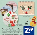Adventsaufsteller im ALDI SÜD Prospekt Adventsaufsteller von im aktuellen ALDI SÜD Prospekt für 2,99 €