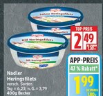 Heringsfilets von Nadler für 1,99 € bei EDEKA im Angebot Heringsfilets von Nadler im aktuellen EDEKA Prospekt
