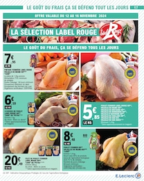 Offre Poulet dans le catalogue E.Leclerc du moment à la page 17