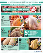 Poulet Angebote im Prospekt "VOS SUPER POUVOIRS D'ACHAT" von E.Leclerc auf Seite 17