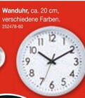 Aktuelles Wanduhr Angebot bei Möbel AS in Heilbronn ab 3,00 €