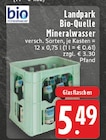 Aktuelle Wasser Angebote bei EDEKA in Duisburg Aktuelles Bio-Quelle Angebot bei EDEKA in Duisburg ab 5,49 €