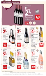 Prix et réduction Vin dans le prospectus Auchan Supermarché en cours Offre Vin dans le catalogue Auchan Supermarché du moment à la page 2