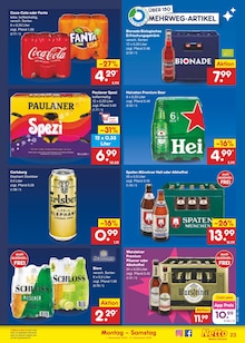 Coca Cola im Netto Marken-Discount Prospekt "Aktuelle Angebote" mit 59 Seiten (Neumünster)