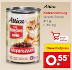 Aktuelles Katzennahrung Angebot bei Netto Marken-Discount in Paderborn ab 0,55 €