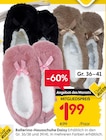Ballerina-Hausschuhe Daisy im Angebot bei Rusta in Erftstadt Ballerina-Hausschuhe Daisy Angebote bei Rusta Erftstadt für 1,99 €