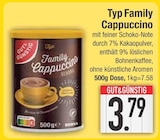 Typ Family Cappuccino im EDEKA Prospekt Typ Family Cappuccino von Gut & Günstig im aktuellen EDEKA Prospekt für 3,79 €