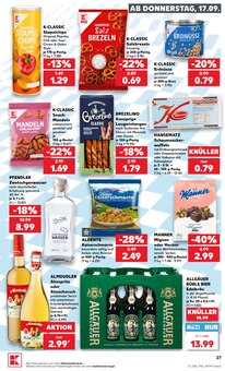 Bier im aktuellen Kaufland Prospekt (Wiesbaden) Bier im Kaufland Prospekt "Hier bin ich richtig" mit 78 Seiten (Wiesbaden)